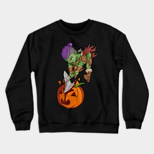 Halloween Orc Crewneck Sweatshirt